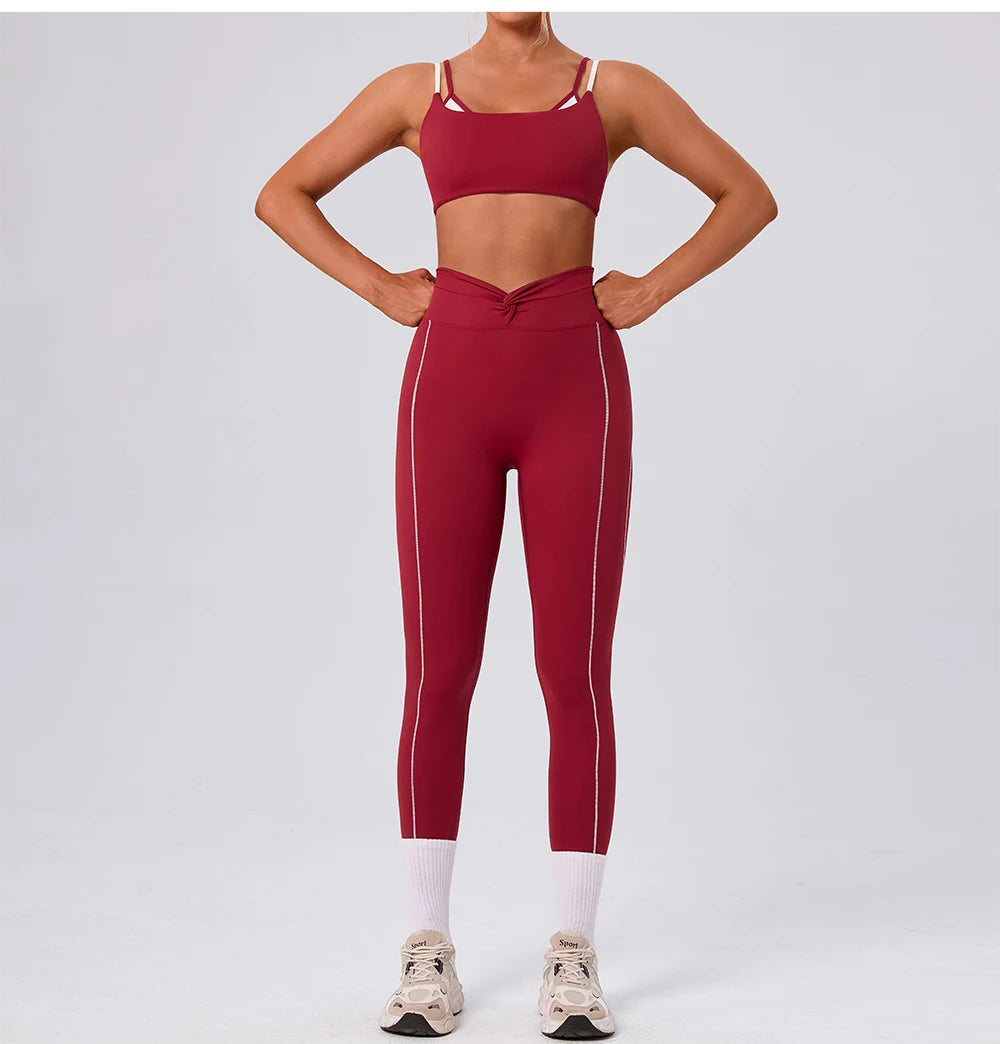 Conjunto Top Push Up e Calça Modeladora Modern Flyer