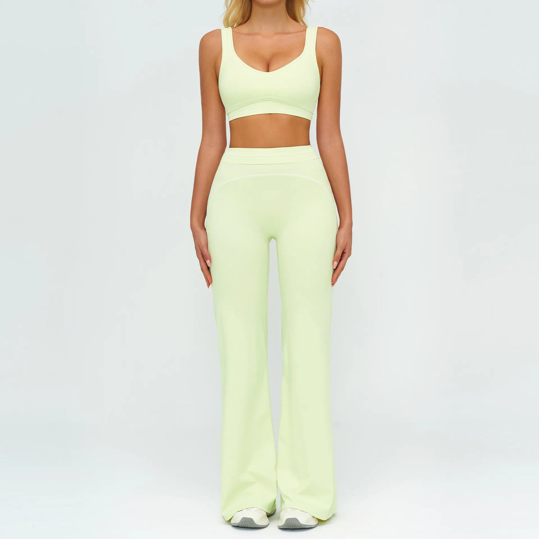 Top Push Up com Calça Flare Modeladora Modern Alô