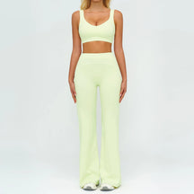 Top Push Up com Calça Flare Modeladora Modern Alô