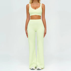 Top Push Up com Calça Flare Modeladora Modern Alô