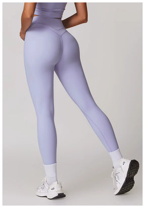 Calça Legging Cós Alto com Costura Dupla Modern Motion