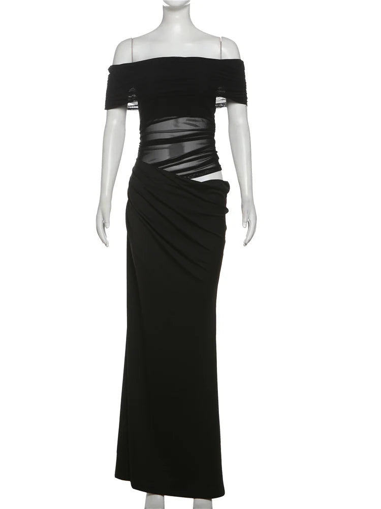 Vestido Longo Ombro a Ombro Modern Briella