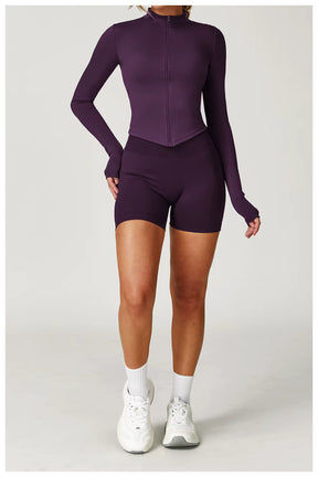 Conjunto Jaqueta e Shorts Push Up Modern Emma