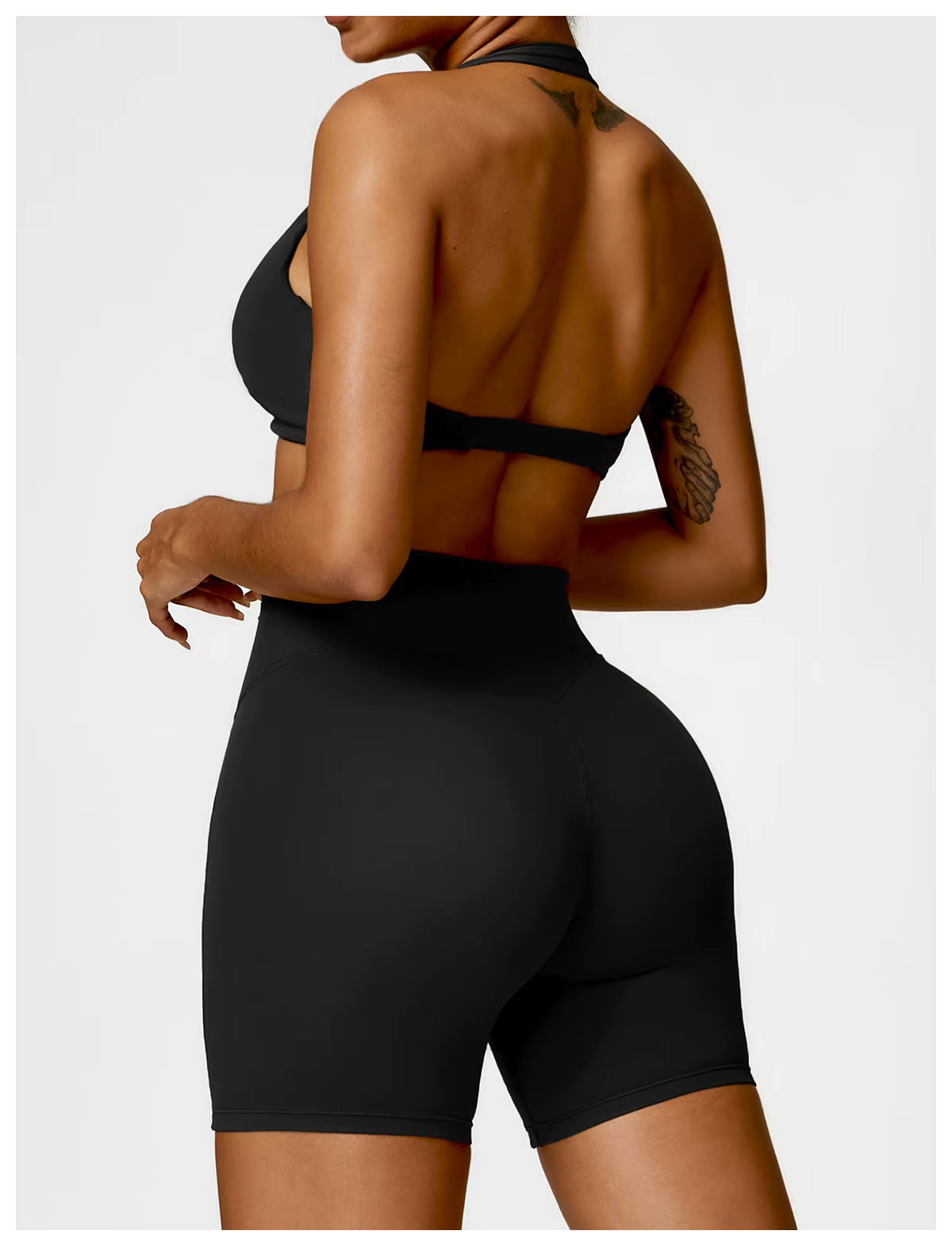 Conjunto Top Push Up e Shorts Modern Basic Up
