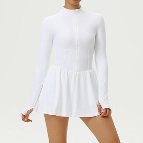 Vestido Esportivo Manga Longa Modelador Modern Female