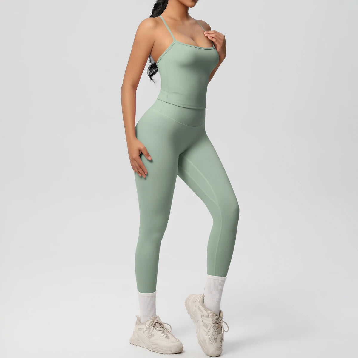 Conjunto Blusa de Alça e Legging Naomi