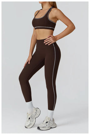 Conjunto Top Regata Push Up e Calça Legging Modern Molly