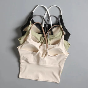 Top Cropped Push Up com Alças Modern Alana