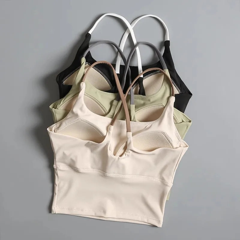 Top Cropped Push Up com Alças Modern Alana