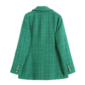 Blazer Feminino Tecido Duplo Modern Traf