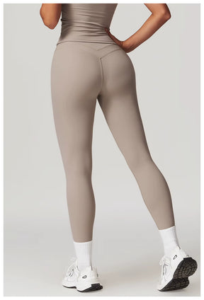 Calça Legging Cós Alto com Costura Dupla Modern Motion