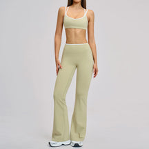 Conjunto Top Push Up e Calça Flare Modern Jholie