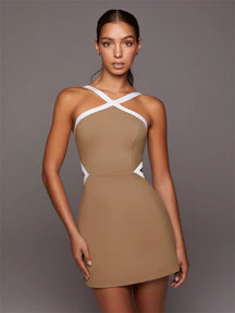 Vestido Esportivo com Shorts Modern Aline