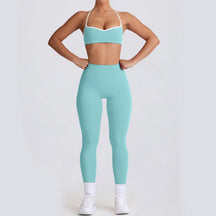 Conjunto Top Push Up e Legging Modeladora Modern Love