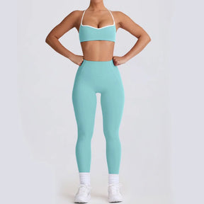 Conjunto Top Push Up e Legging Modeladora Modern Love