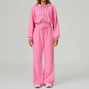 Conjunto Feminino Jaqueta e Calça Moletinho Confort Modern Mulier