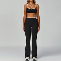 Conjunto Top Push Up e Calça Flare Modern Jholie