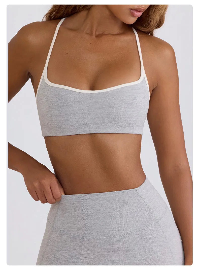 Conjunto Top Push Up e Legging Modeladora Modern Love