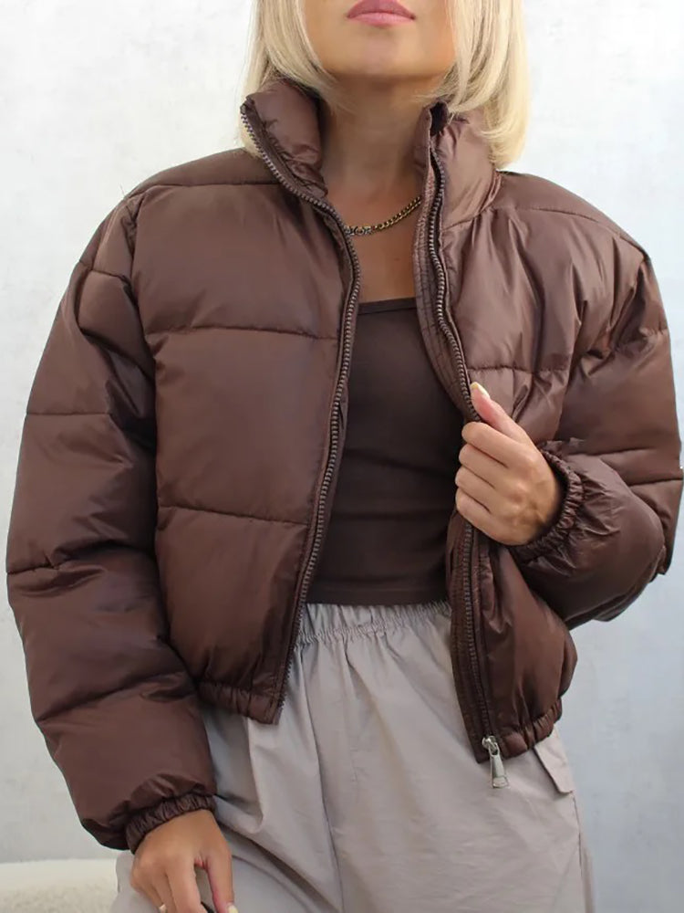 Jaqueta Feminina Puffer Acolchoada Modern Jaden