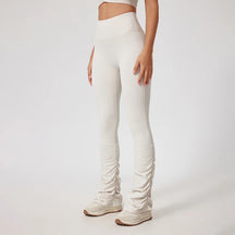 Top Cropped e Calça Flare Modeladora Efeito Push Up Modern Motion