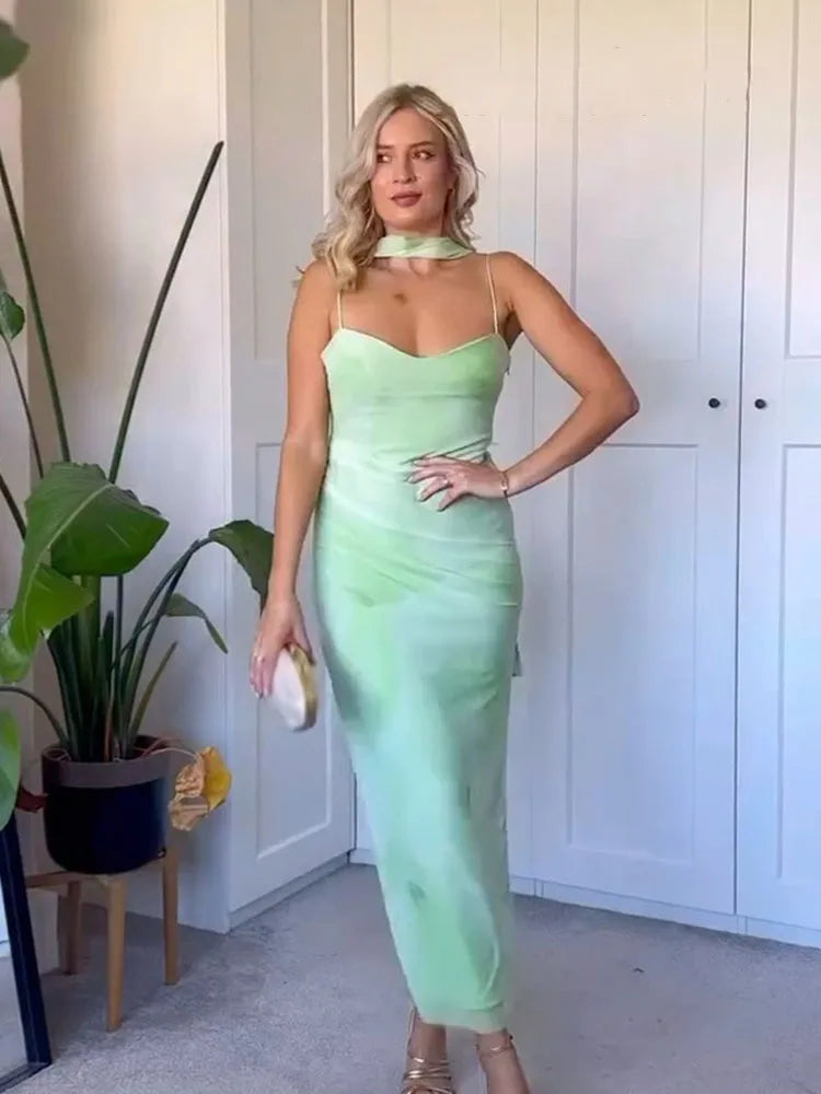 Vestido Midi de Alcinha Modern Rebeca