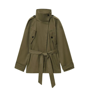 Casaco Feminino Trench Premium Modern Lorenza