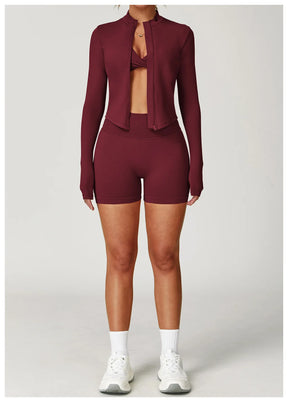 Conjunto Jaqueta e Shorts Push Up Modern Emma