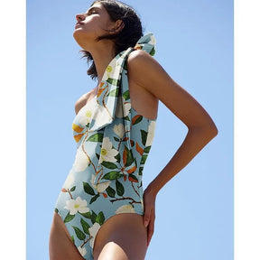 Conjunto Maiô e Saia Floral Modern Nalu