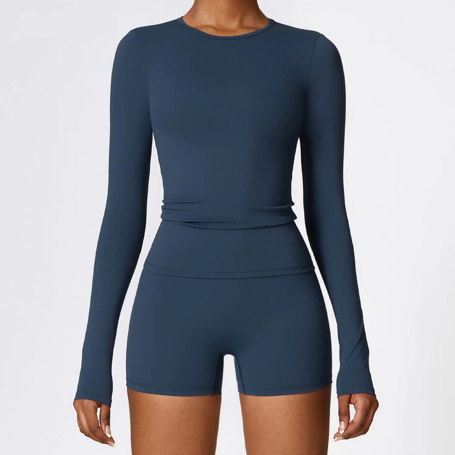 Blusa Manga Longa Esportiva Modern Crop