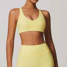 Top Esportivo Push Up sem Costura Modern Lyve