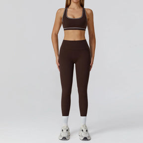 Conjunto Top Regata Push Up e Calça Legging Modern Molly