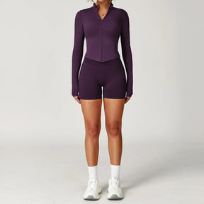 Conjunto Jaqueta e Shorts Push Up Modern Emma