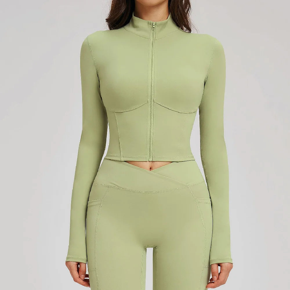 Jaqueta Esportiva Slim Modeladora Modern Snow