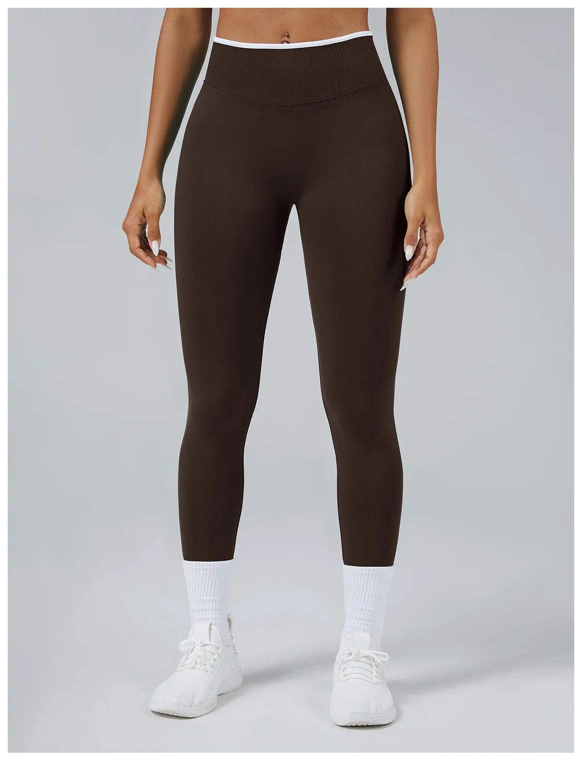 Calça Legging Cós Alto Push Up Zoe
