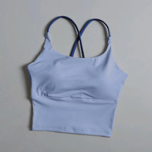 Top Cropped Push Up com Alças Modern Alana