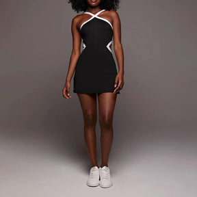 Vestido Esportivo com Shorts Modern Aline