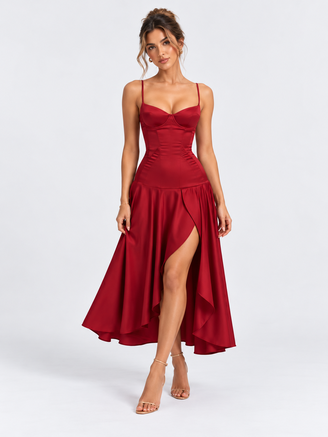 Vestido Midi Modelador Modern Laila