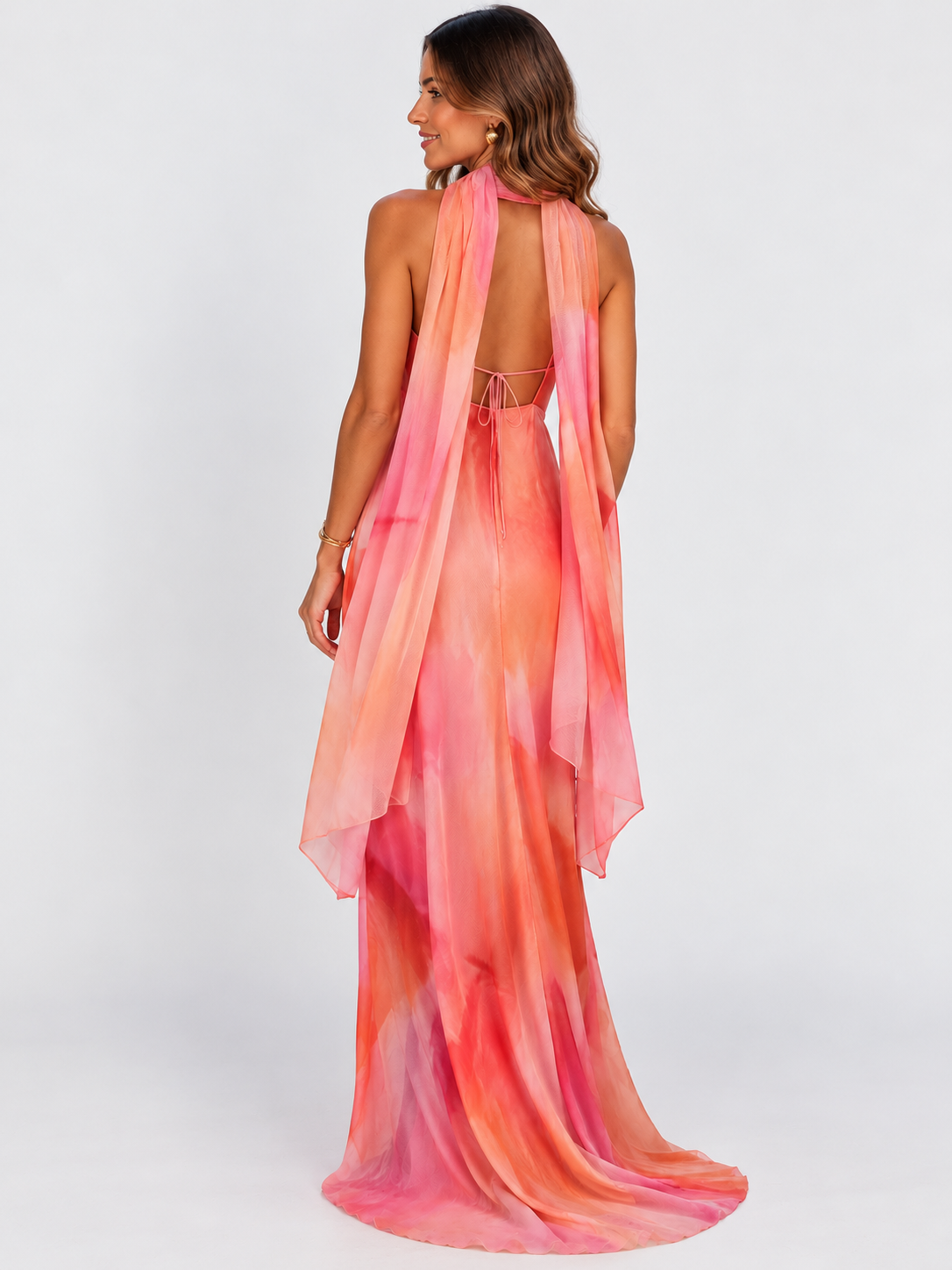 Vestido Longo Decote no Busto Modern Moana