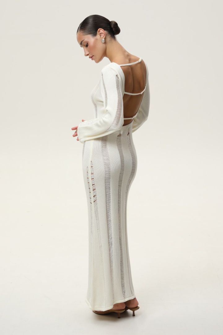 Vestido Longo em Tricot Modern Serena