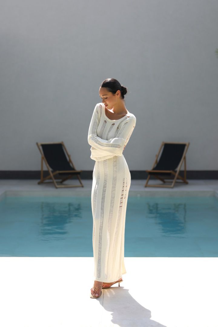 Vestido Longo em Tricot Modern Serena