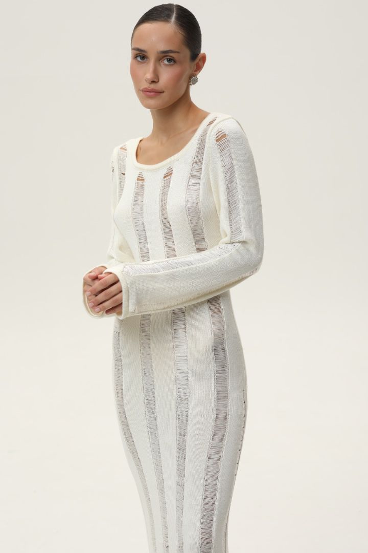 Vestido Longo em Tricot Modern Serena