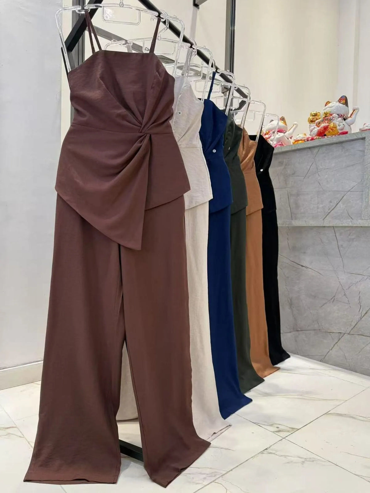Conjunto Alfaiataria Marrant Blusa e Calça Modern Loren