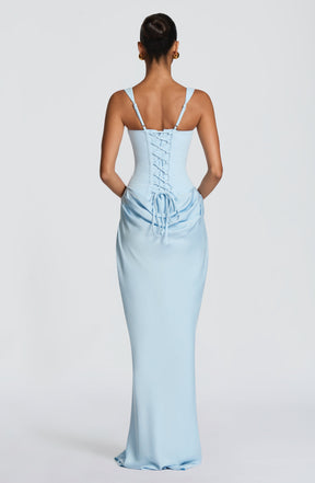 Vestido Longo com Corselet Modern Mia