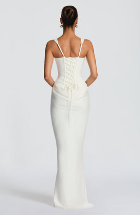 Vestido Longo com Corselet Modern Mia