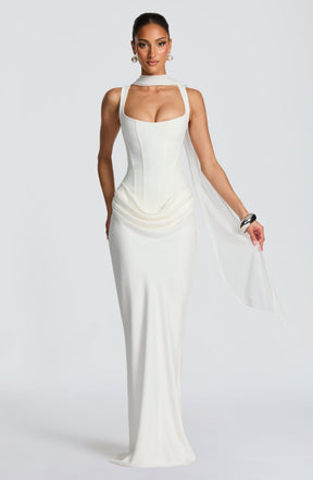 Vestido Longo com Corselet Modern Mia