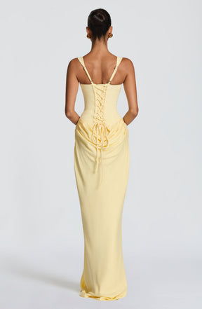 Vestido Longo com Corselet Modern Mia