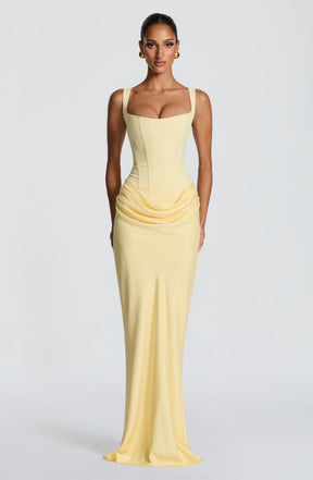 Vestido Longo com Corselet Modern Mia