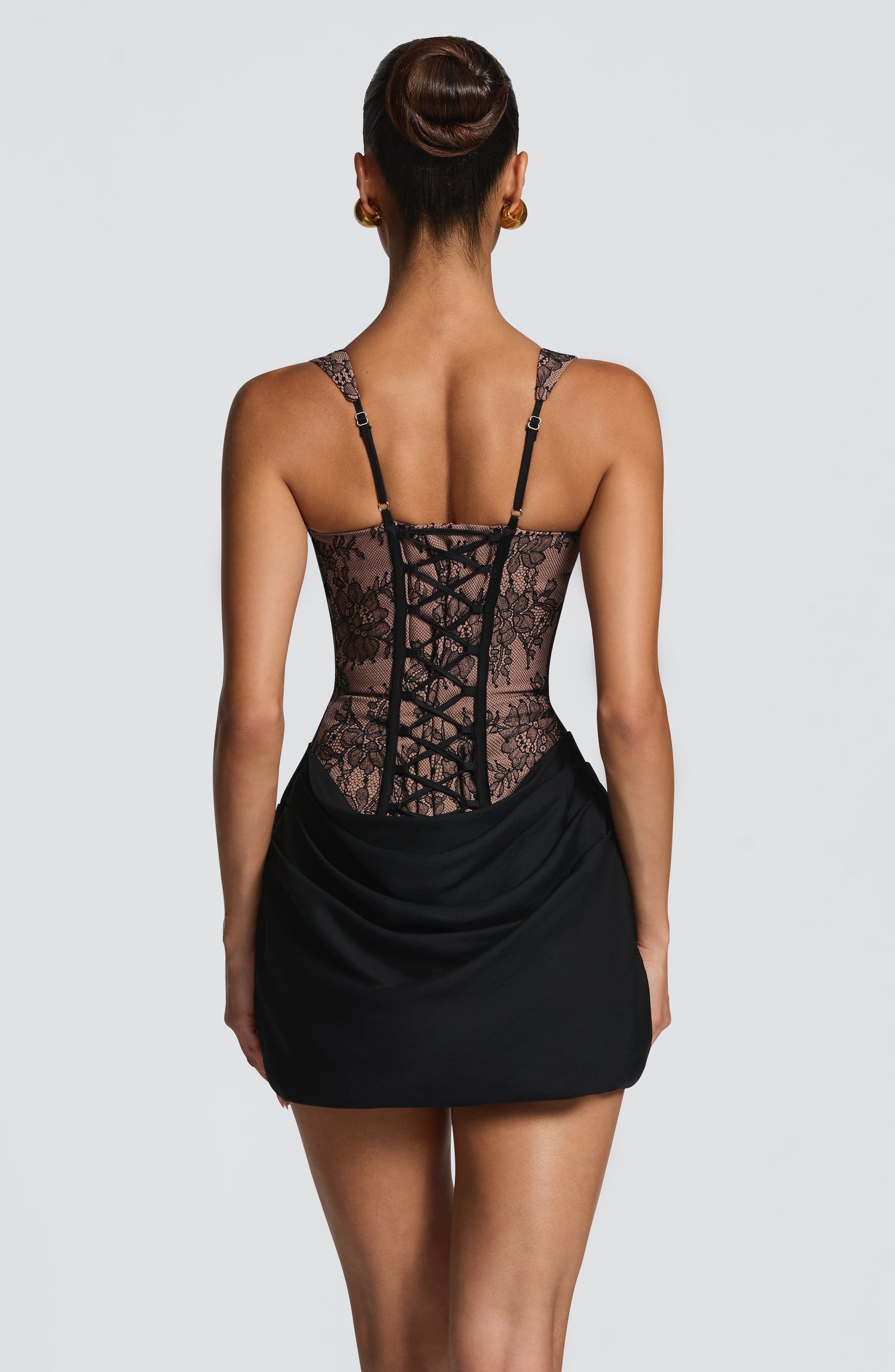 Vestido Curto com Corselet Modern Mia