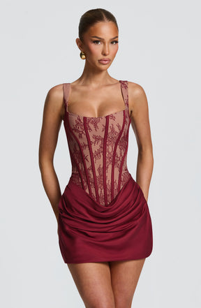Vestido Curto com Corselet Modern Mia