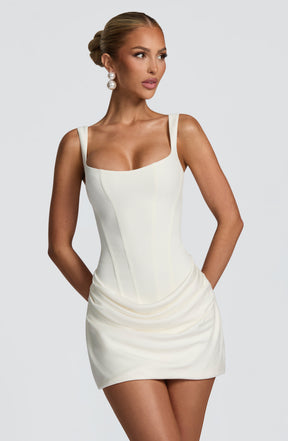 Vestido Curto com Corselet Modern Mia